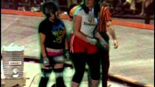 Roller Derby Queen: Screaming Smoldering Butt Bitches