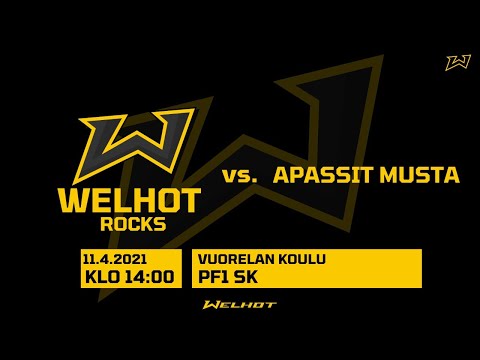 PF1 SK Welhot Rocks - Apassit musta