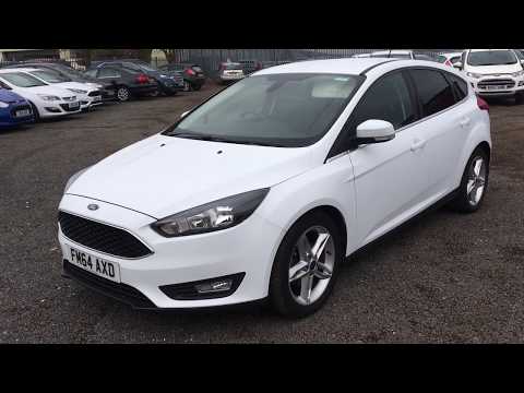 Used Ford Focus 1.6 TDCi 115 Zetec 5dr Frozen White 2015