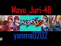 King Of Fighters XV Mayu Juri 48 Chris Shermie Yashiro Vs Yanma0202 Chizuru Dolores Benimaru