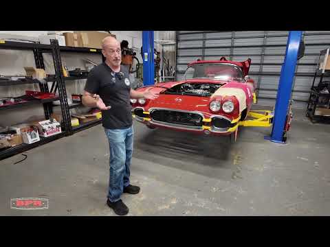 CHASSIS SWAPPING A C1 CORVETTE!!!!!