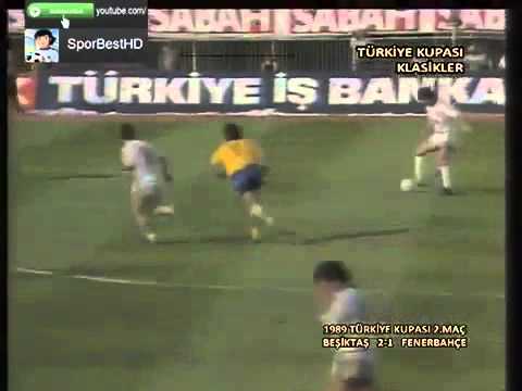 Türkiye Kupası Klasikler   Beşiktaş   Fenerbahçe 1989