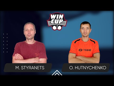 20:15 Mykhailo Styranets  - Oleksii Hutnychenko 18.08.2024 | Table Tennis WINCUP