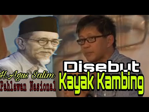 Detik-detik Rocky Gerung Sebut Wajah H.Agus Salim ''Kayak Kam***g''