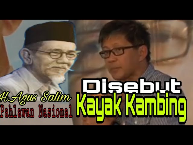 Detik-detik Rocky Gerung Sebut Wajah H.Agus Salim ''Kayak Kam***g''