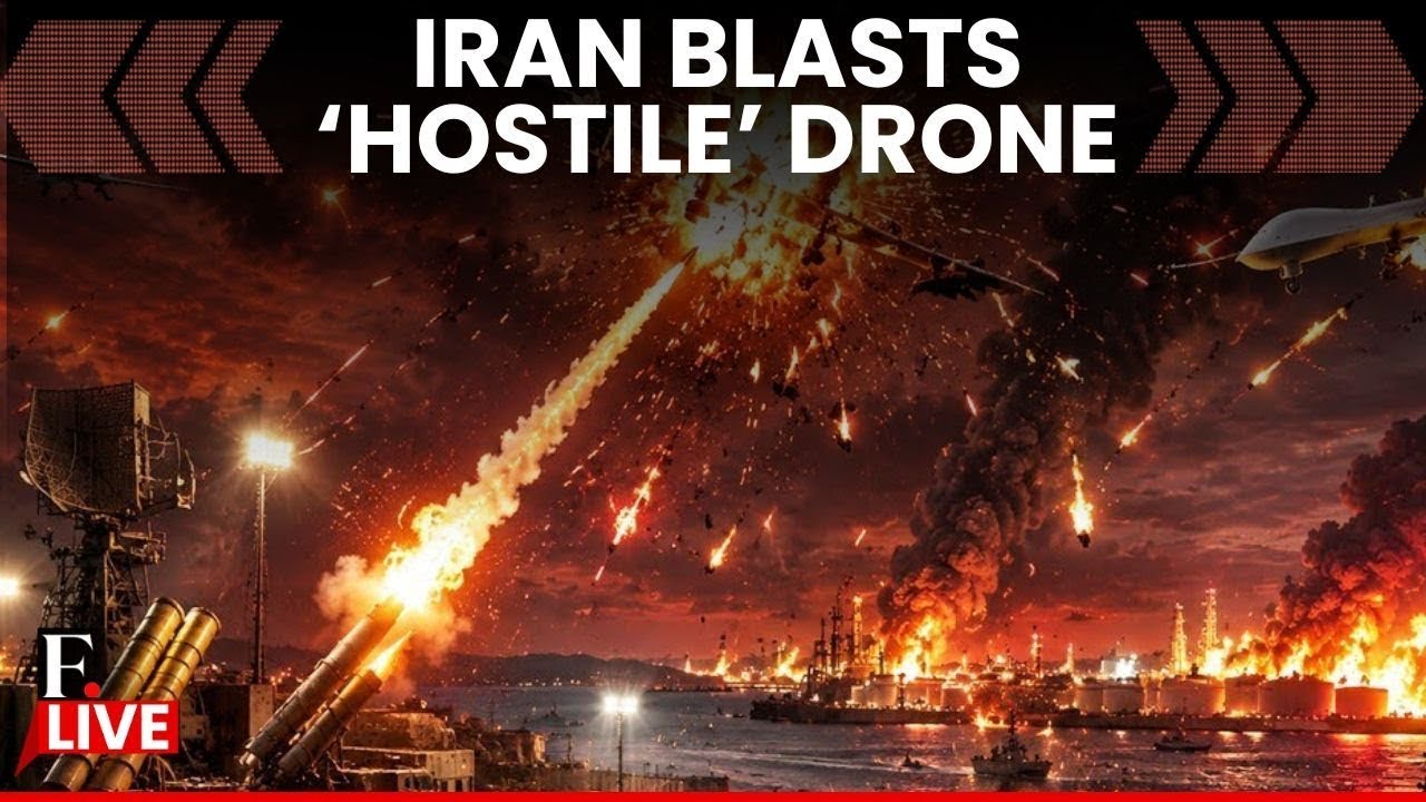 US Iran War LIVE: Iran Downs Drone Near Hormuz | US Strikes Port Cities, Hormuz Tensions Rise