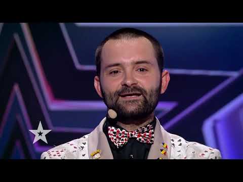 Românii au talent 2021: Magitot a oferit un moment spectaculos de umor îmbinat cu magie