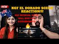 KGF EL DORADO SCENE Reaction By An AUSTRALIAN Couple KGF Interval Scene Reaction ROCKING YASH