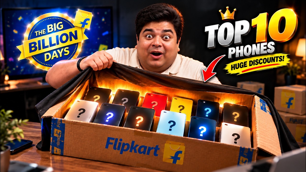Flipkart Big Billion Days 🔥 TOP 10 Phones at MASSIVE Discounts | Buy Before Prices Rise!