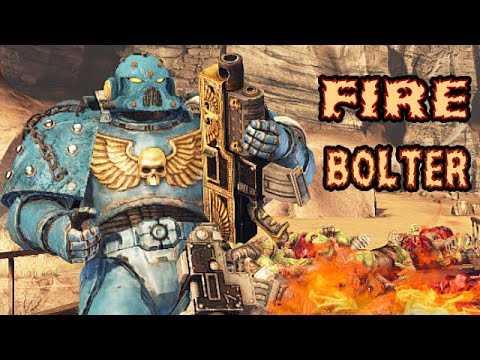 This FIRE BOLTER can BURN 500 Orks! - Augmented Mod | Warhammer 40K: Space Marine