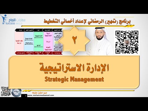 الإدارة الاستراتيجية Strategic Management مع د. محمد العامري