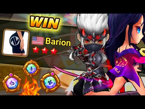 The Craziest Barion Comps Ever! (Mass LnD) - Summoners War