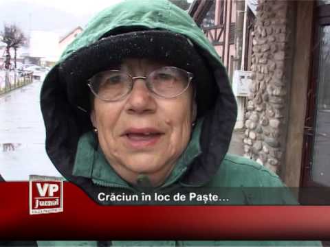 Craciun în loc de Paște…