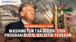 4 Tuntutan AS ke Iran: Teheran Siap Bahas Nuklir, tapi Ogah "Senggol" Rudalnya