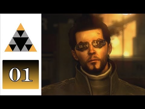 Let's Play Deus Ex: Human Revolution (Blind) - 01 - The Revolution Begins