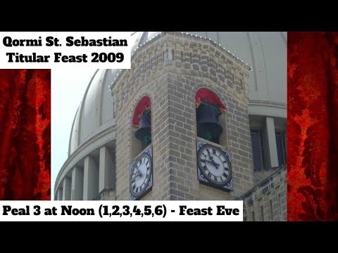 Mota 3 f'12:00pm (2009 - 1,2,3,4,5,6) - Qormi San Bastjan - Festa Titulari - 6 Qniepen