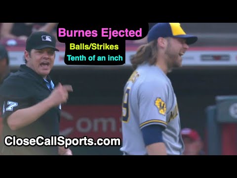 E85 - Corbin Burnes Ejected by DJ Reyburn After Continued Complaining of Balls and Strikes