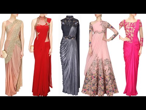 Top saree gown designs