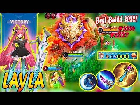 High Critical Damage Layla - Supper Damage Layla Build 2022 ~ Layla The Best mm in mlbb