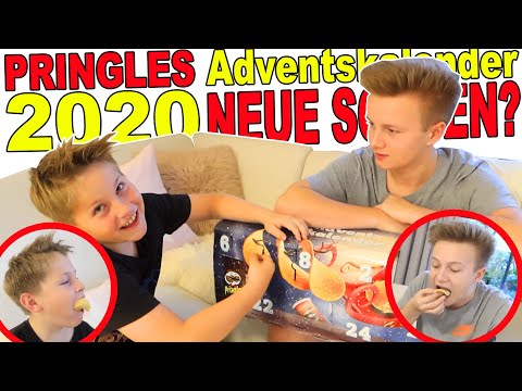PRINGLES 2020 Neue Sorten? Wettessen *** WÜRGREIZ*** Adventskalender 🤣 Ash und Max
