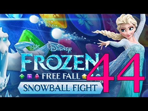 Frozen Free Fall Snowball Fight Level 44