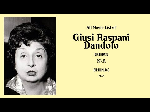 Giusi Raspani Dandolo Movies list Giusi Raspani Dandolo| Filmography of Giusi Raspani Dandolo
