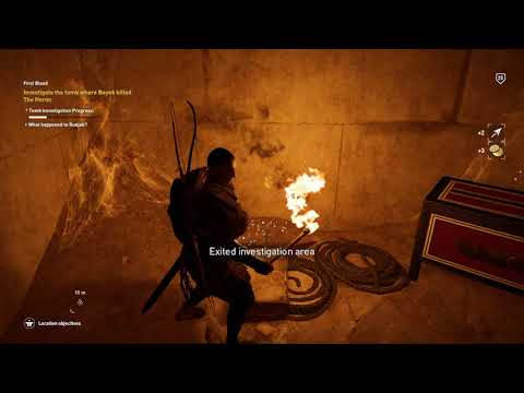 Assassin's Creed: Origins (PC) walkthrough - First Blood