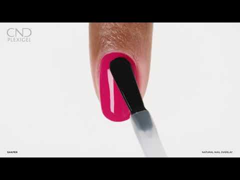 CND PLEXIGEL™ | SHAPER OVER NATURAL NAIL
