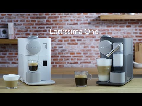 Cafetera Nespresso Lattissima One White