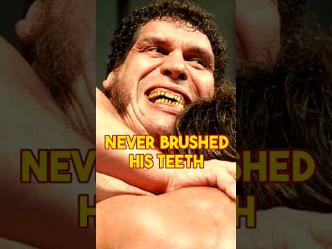 The Untold Truth: Why Andre the Giant Never Brushed His Teeth #andrethegiant #shorts