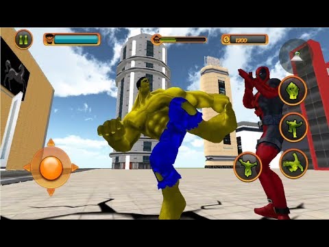 ► Incredible Monster Hero City Rescue Mission - Hulk vs Spiderman and deadpool