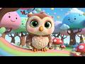 Baby Owl Hoots Hoo Hoo Haa Sleepy Forest Sounds Nursery Rhymes