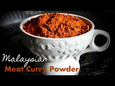 Malaysian Meat Curry Powder (homemade)