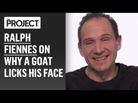 Ralph Fiennes On Why A Goat Licks His Face In The King's Man