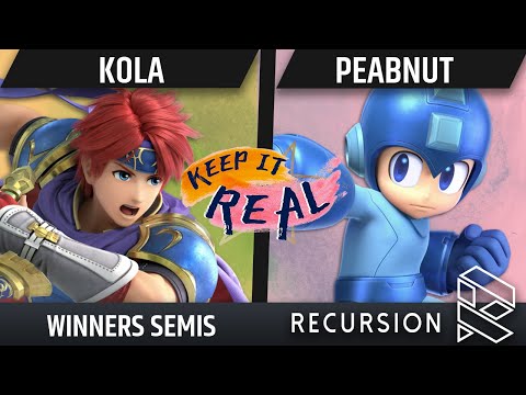 Keep It Real #1- Kola (Roy) Vs. Peabnut (Megaman) - Winners Semis