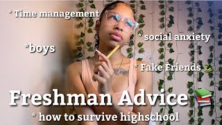 Realistic Freshman Advice From A High School Graduate * How To Survive High School* Nadia Jocelyn
