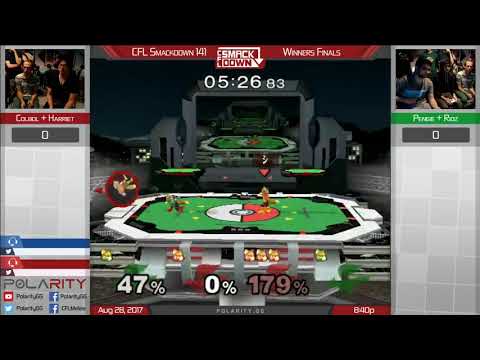 CFL Smackdown 141 Melee - Colbol + Harriet vs Pengie + Ridz - Doubles Winners Finals