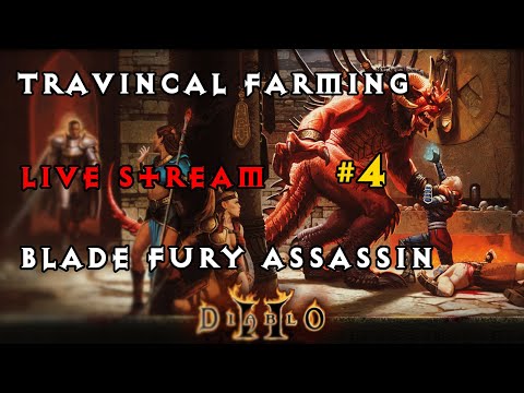 Travincal Farming on Ladder Blade Fury Assassin Diablo 2 Resurrected #4