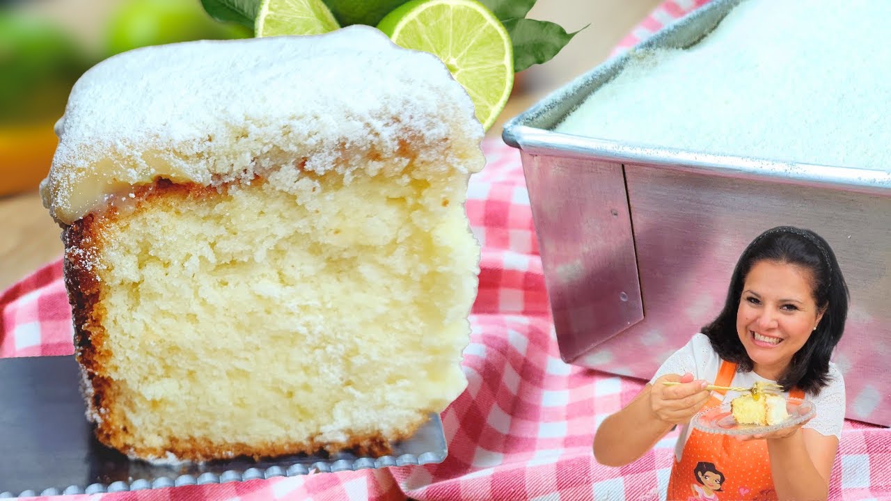 DERRETE NA BOCA! Dicas para deixar o seu bolo perfeito - Bolo amanteigado de limão super fofinho