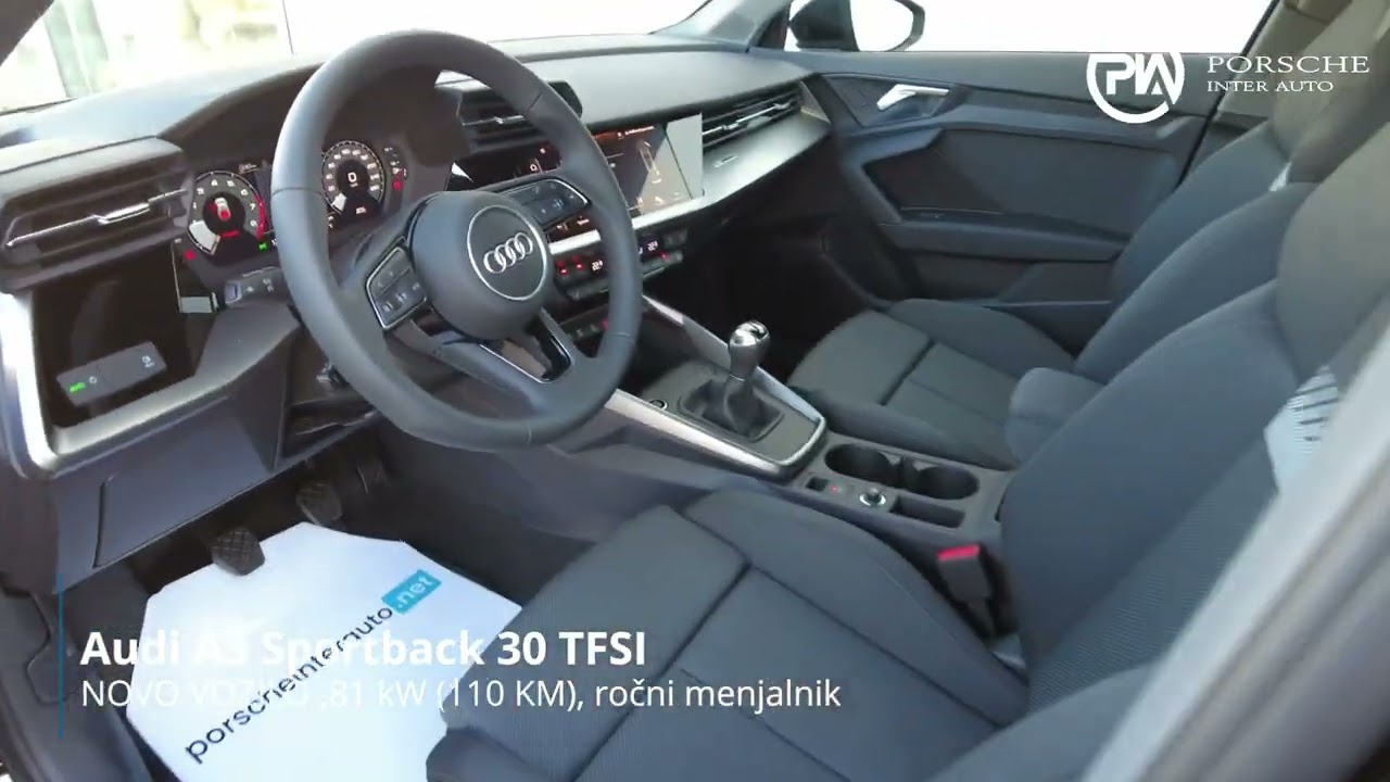 Audi A3 Sportback 30 TFSI - službeno vozilo