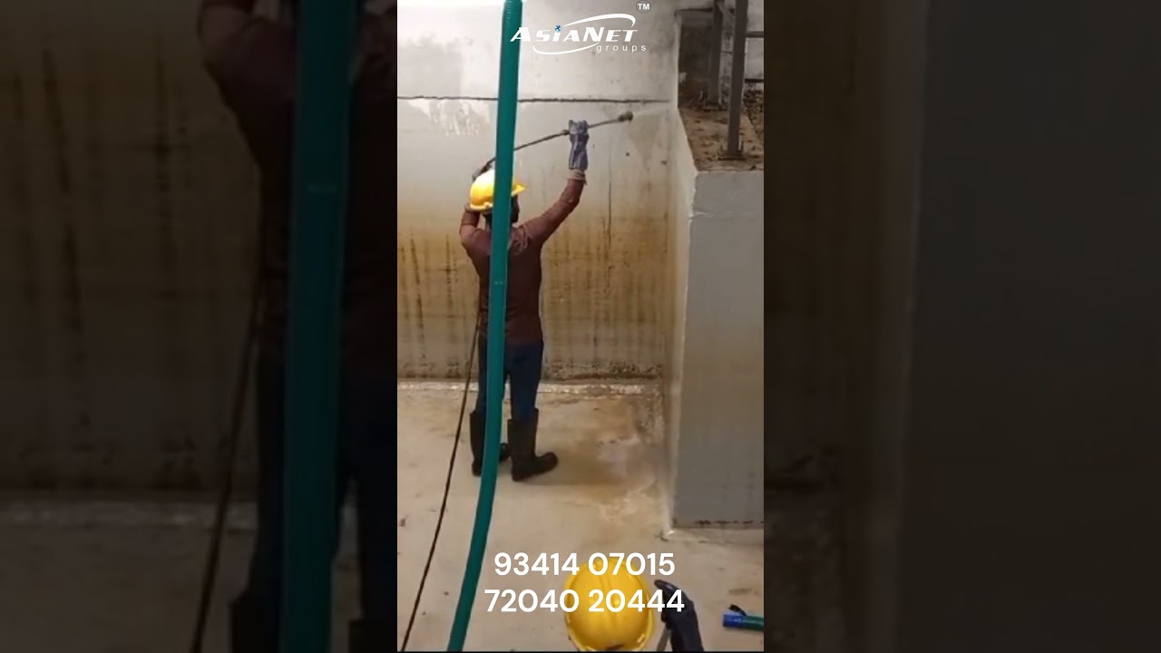 Step By Step Tank Cleaning Process | De-watering, Sludge Removal, Pressure Wash