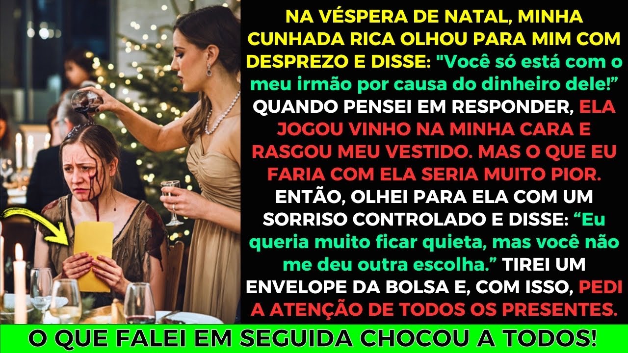 Na Véspera de Natal, Minha Cunhada me Humilhou, Mas o Que eu Fiz Foi Muito Pior!