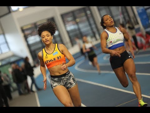 24''42: MORONI Micaela (200m SEF FB)    - Championnat IDF ES-SE en salle -  EAUBONNE, 3/02/2019