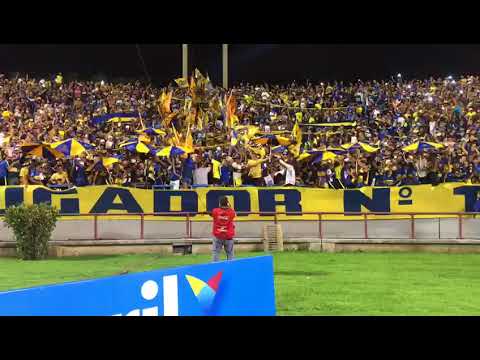 "ã€2018 MDQã€‘CABJ-CARP La12 tribuna boca hinchada desde campo" Barra: La 12 • Club: Boca Juniors