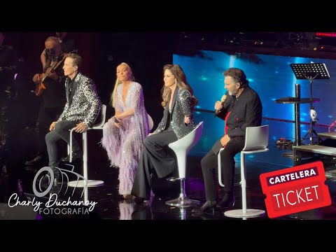 ENTRE AMIGOS (Yuri, Lucero, Emmanuel, Mijares) - Tengo Mucho Que Aprender (Auditorio Nacional)