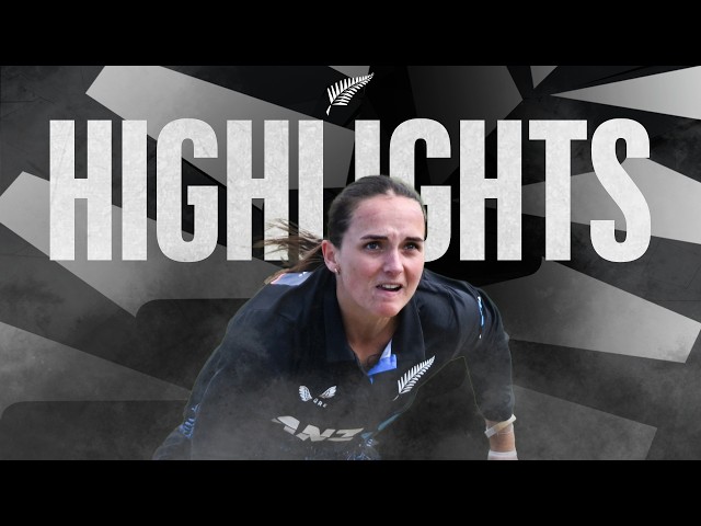 Britz knock leads visitors | Highlights | 2nd T20I WHITE FERNS v South Africa
