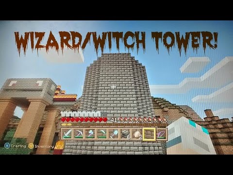 Minecraft Xbox360 - [39] Wizard/Witch Tower!!