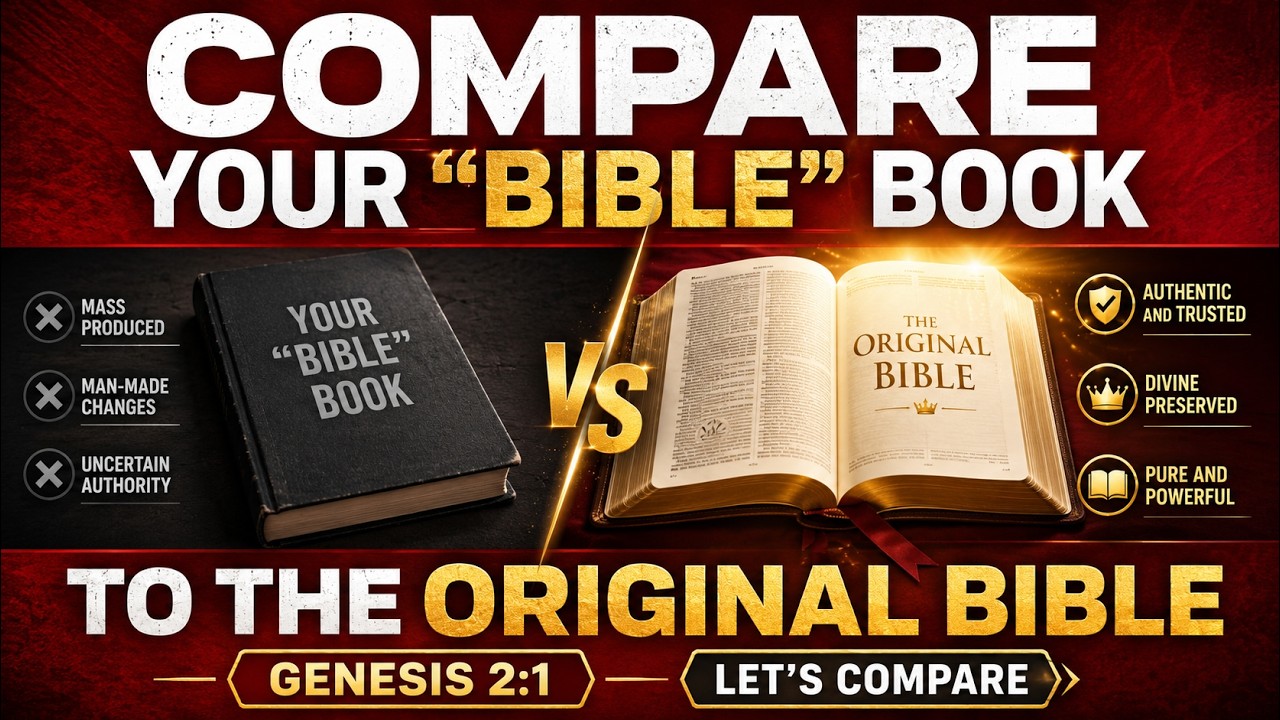 Compare your 'bible' to the Original Bible