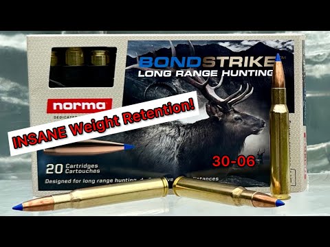 DANGEROUS!! 30-06 Norma Bondstrike 180gr Ammo Test