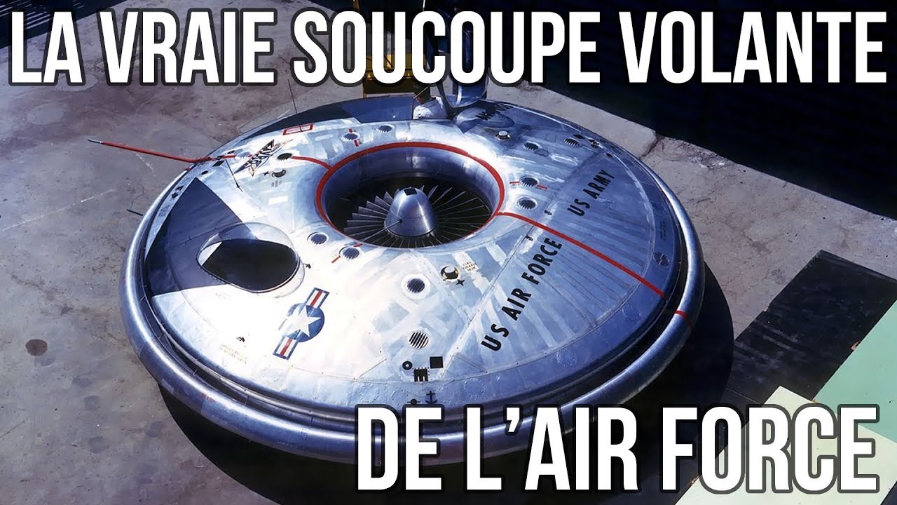 👽 La vraie soucoupe volante de l'Air Force